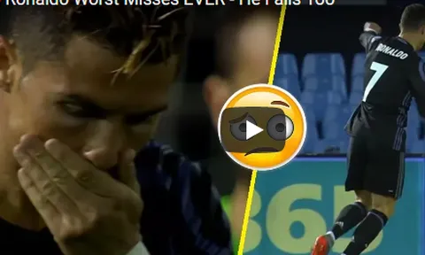 Những pha bỏ lỡ khó tin nhất của Ronaldo
