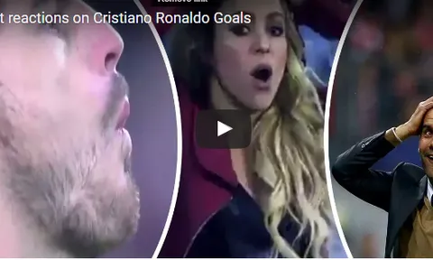 Những phản ứng khó tả nhất sau mỗi lần Ronaldo ghi bàn