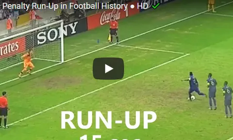 Những quả penalty được thực hiện theo kiểu 'nhấm nháp'