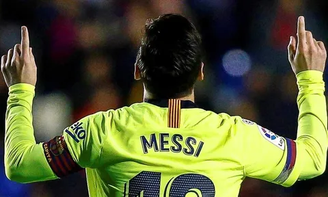 Những thống kê cực khủng của Messi trong năm 2018