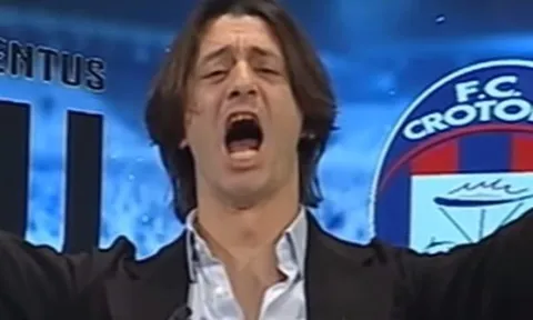 Niềm vui tột độ của fan cứng Juventus trên sóng truyền hình