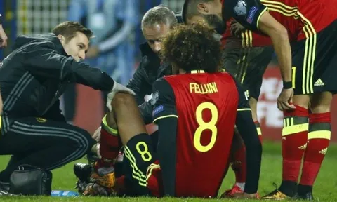 NÓNG: Đã rõ chấn thương của Marouane Fellaini