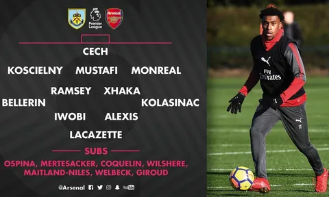 NÓNG: Đấu Burnley, Ozil bị loại khỏi đội hình Arsenal