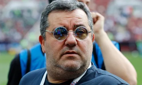 Nóng! Siêu cò Raiola trở lại Italia, sẵn sàng kích nổ 2 bom tấn