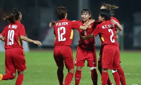 Giây phút lên ngôi của ĐT nữ Việt Nam tại SEA Games 29