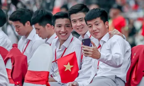 Đốn tim hình ảnh "siêu cute" của tuyển thủ Olympic Việt Nam