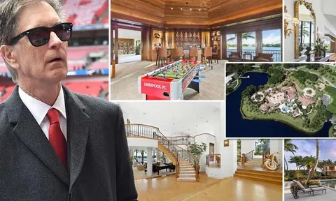 Ông chủ Liverpool rao bán biệt thự sang chảnh có 19 phòng tắm, 1 rạp chiếu bóng