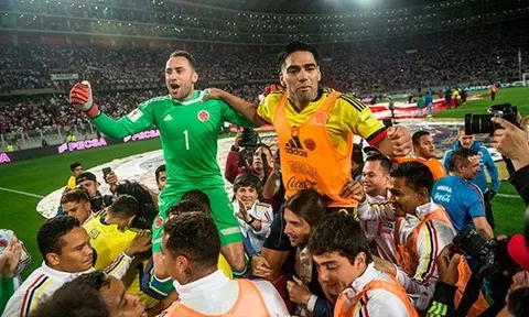 Ospina, Falcao được tôn vinh ngày Colombia dự World Cup