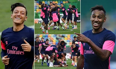 Ozil quậy tung sân tập, Arsenal hướng tới thiên đường thứ 11