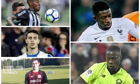 Tiết lộ: Danh sách 5 cái tên Arsenal muốn chiêu mộ ở TTCN mùa Đông