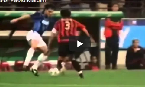 Paolo Maldini - Trung vệ 'thần thánh' của AC Milan thời đỉnh cao