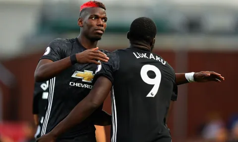 Paul Pogba đá ra sao với mái tóc màu đỏ?