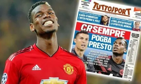 Nóng: Juventus 'đếm từng ngày' để đưa Pogba quay lại