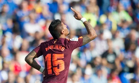Paulinho, anh đến Barcelona từ phương nào?