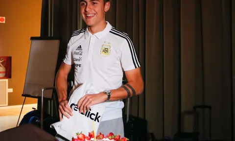 Paulo Dybala rạng rỡ đón sinh nhật tuổi 25