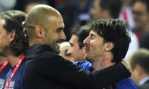 Pep Guardiola chính thức lên tiếng thương vụ Man City hỏi mua Messi