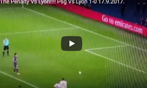 Pha bỏ lỡ penaty của Cavani trước Lyon