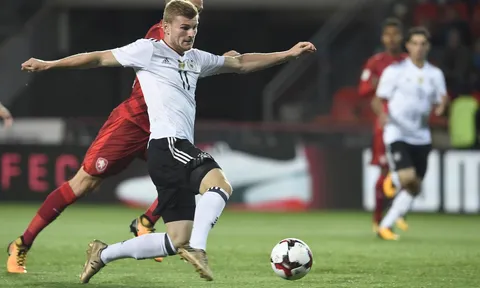 Pha dọn cỗ mẫu mực của Ozil giúp Werner ghi bàn
