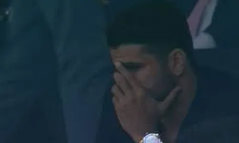 Phản ứng của Diego Costa khi Atletico thất thủ vào phút cuối