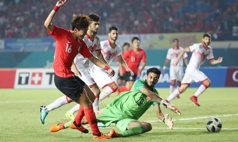 Phô diễn sức mạnh, U23 Hàn Quốc "đánh tennis" với Bahrain