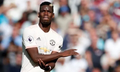 Pogba chỉ nói 4 từ sau khi rời sân ở trận thua West Ham