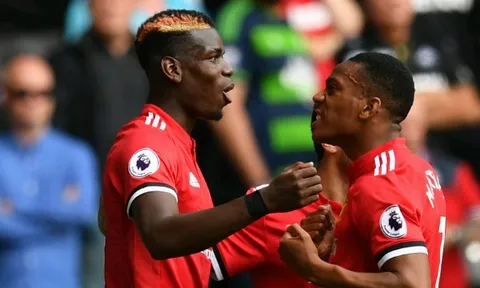 Pogba: "Martial là cầu thủ giỏi nhất tôi từng thấy"