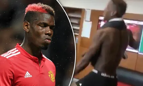 Pogba nhảy nhót cực sung, coi nhẹ chấn thương