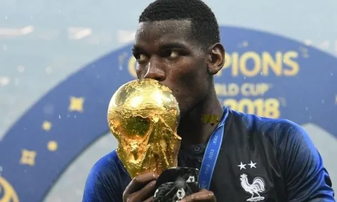 Pogba: 'Vô địch World Cup nhưng chúng tôi cũng chỉ là con người'