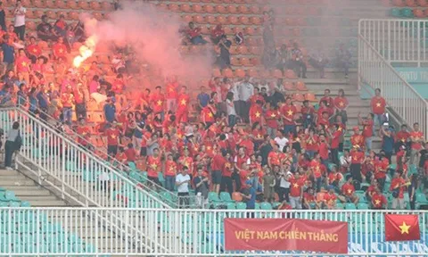 CĐV Hải Phòng: 'Hôm nay chúng tôi sẽ không đốt pháo sáng ở Mỹ Đình'