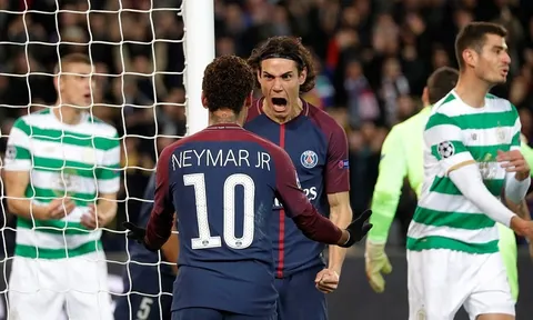 PSG thách thức cả châu Âu bằng màn ‘tra tấn’ Celtic