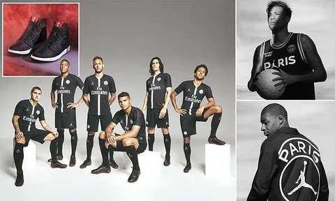 PSG tung áo đấu mới mang biểu tượng Jordan cực chất