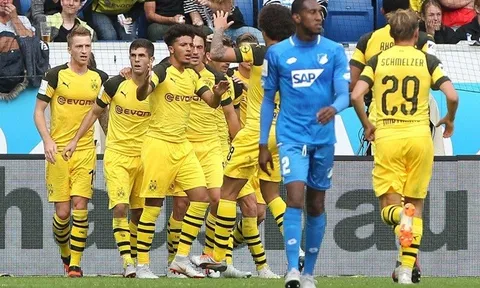 Pulisic tỏa sáng, Dortmund hòa "hú vía" Hoffenheim