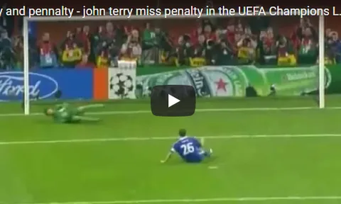 Quả trượt penalty oan nghiệt nhất của John Terry