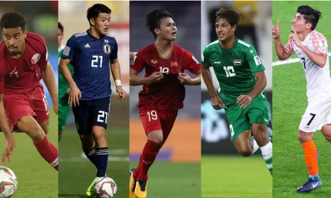 Quang Hải sánh vai "Sát thủ Iraq" trong top 5 sao trẻ xuất sắc Asian Cup