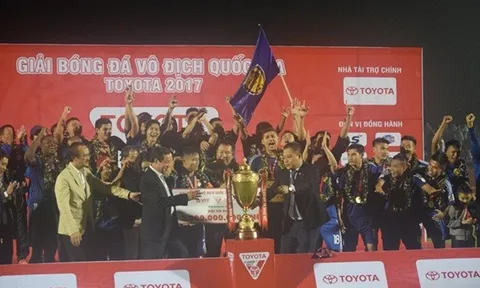 Quảng Nam FC và những dấu ấn trong hành trình chinh phục V-League 2017