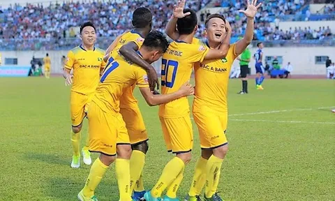 Bán kết Cúp Quốc gia 2017: SLNA thắng lớn, SHB Đà Nẵng thua đau