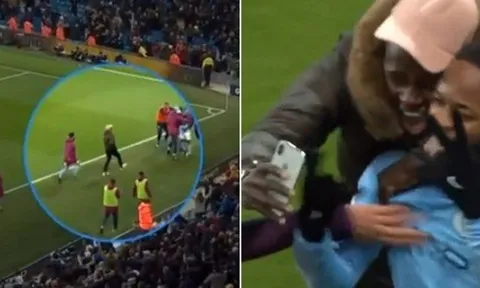 Quên chấn thương, sao Man City chạy như bay ăn mừng chiến thắng