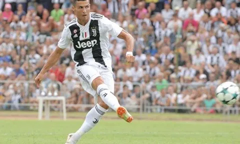 Cristiano Ronaldo sút phạt không tốt ở Serie A