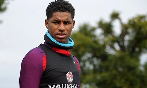 Rashford lạc lõng trong buổi tập thứ 2 của tuyển Anh