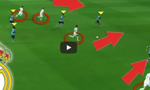 Real Madrid - bậc thầy của bóng đá phòng ngự phản công
