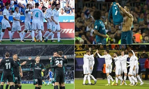 Real Madrid 'bất khả chiến bại' trên sân khách