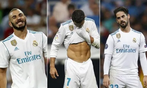 Real Madrid đối mặt cơn hạn bàn thắng kỷ lục trên Bernabeu