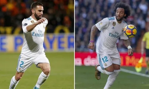Real Madrid loạng choạng vì đôi cánh Carvajal - Marcelo
