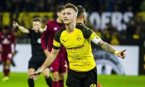 Reus lập cú đúp, Dortmund hủy diệt đối thủ 7 bàn không gỡ