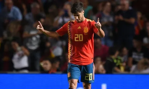 Marco Asensio: 'Kèo trái' trác tuyệt của La Roja