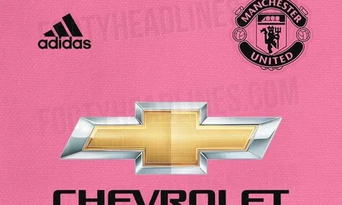 RÒ RỈ: Áo đấu mùa tới của Man Utd hóa... hồng phấn