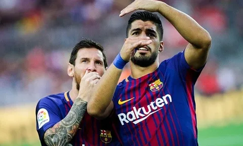 Rộ tin đồn Messi cãi thầy vì cân nặng của Suarez