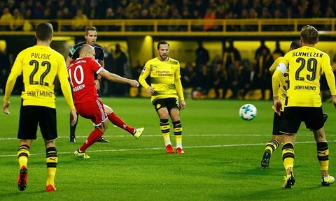 Robben là người Hà Lan bay cao nhất Bundesliga