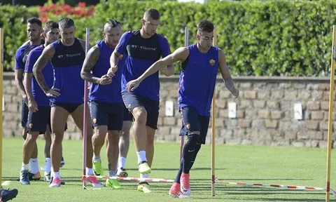 Roma tập nặng, sẵn sàng nghênh chiến Inter Milan