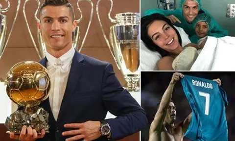 Ronaldo muốn có 7 đứa con và 7 Quả bóng vàng